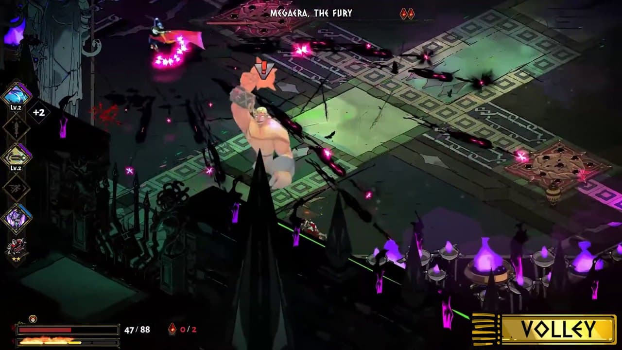 Projectile volley